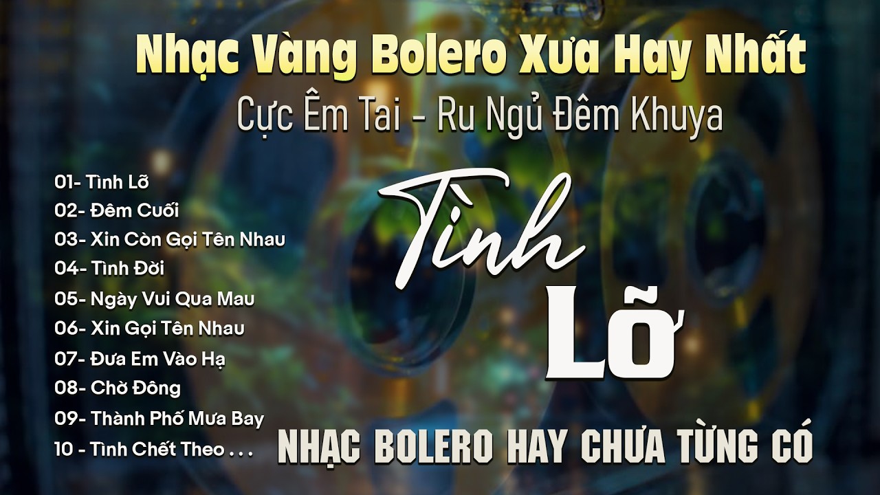 TÌNH LỠ, ĐÊM CUỐI✨BOLERO DIỄN QUÂN Giọng Ca Đặc Biệt Hay 2026➤Nhạc Vàng Xưa Bất Hủ Dễ Ngủ Cực Dễ Ngủ