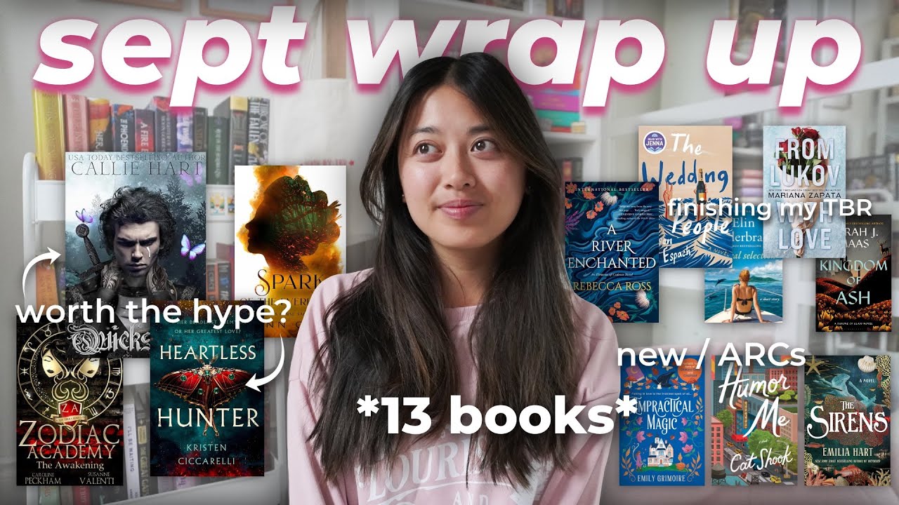 I read 13 books in September... let's talk about it | READING WRAP UP 📚