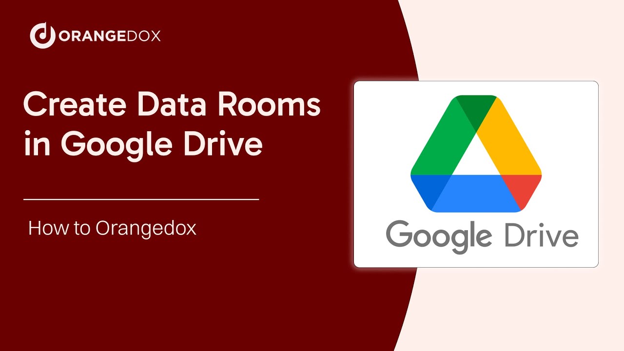How to Create Data Rooms in Google Drive