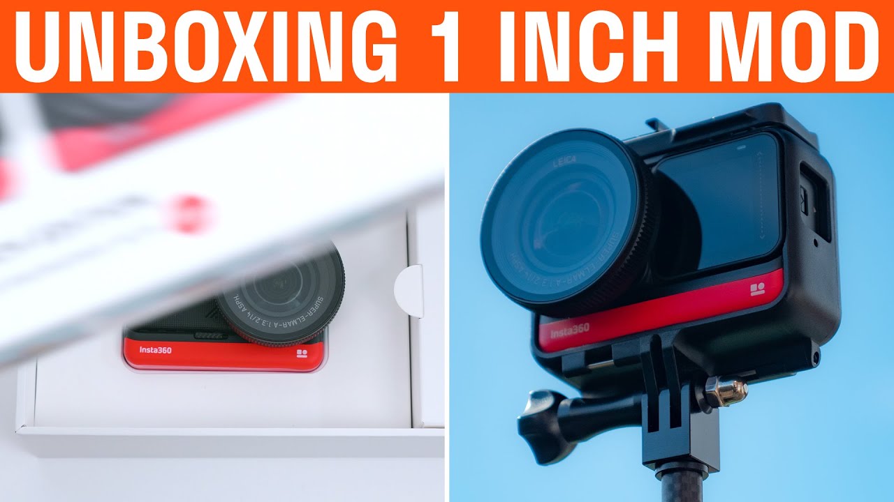 Insta360 ONE R 1 Inch Edition Unboxing