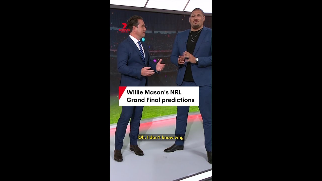 Willie Mason tips winner and Clive Churchill medallist in 2025 NRL Grand Final
