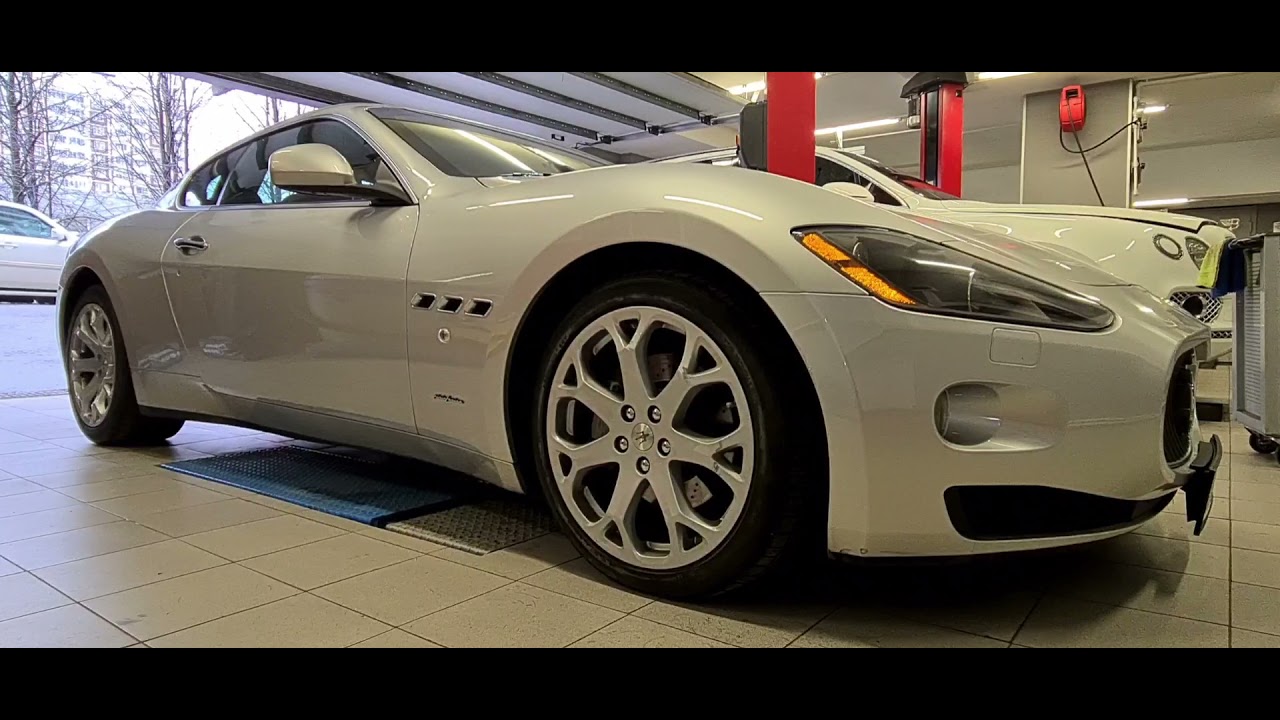 Капсула времени-практически новая Maserati Granturismo 2007 года!
