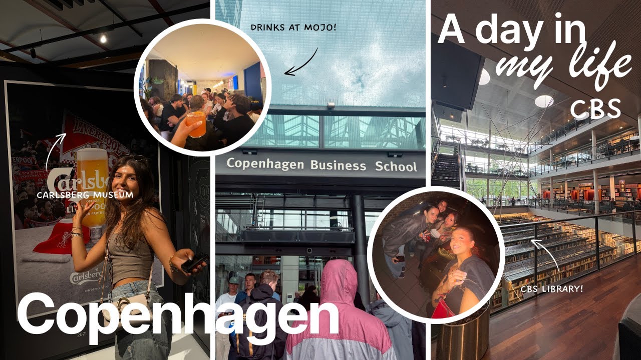 🎓 First Day at CBS! | A Day in the Life at Copenhagen Business School 🇩🇰