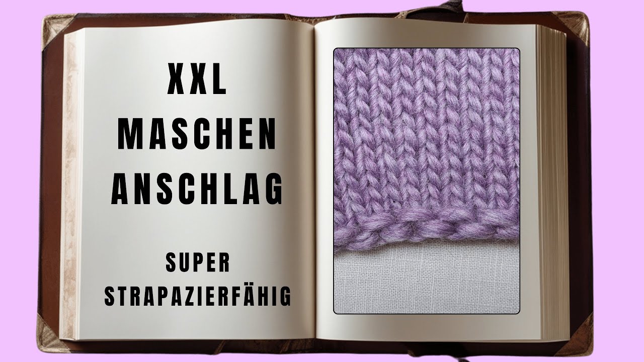 Super strapazierfähiger XXL Maschenanschlag