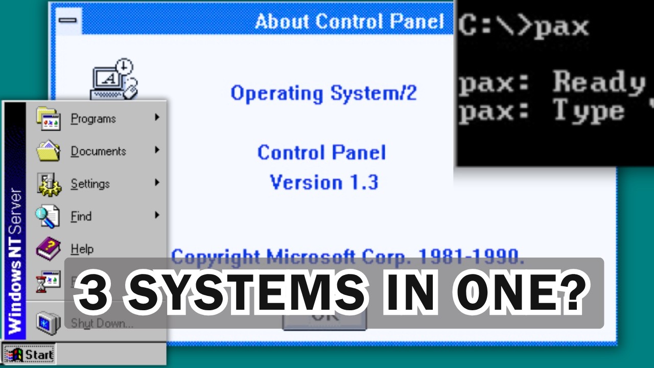 Windows NT Wasn&rsquo;t Really Windows
