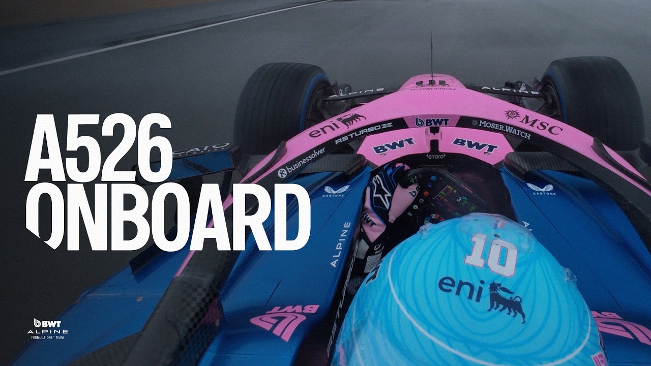EVERY ANGLE ONBOARD PIERRE GASLY&rsquo;S ALPINE A526 🏎️📺