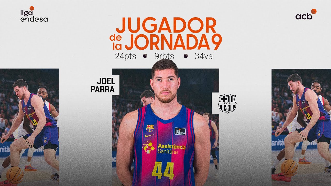 Joel Parra, Jugador de la Jornada 9 | Liga Endesa 2025-26