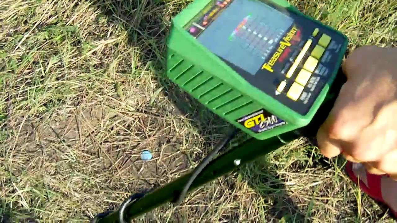 Тест Garrett GTI 2500 на медную монету NEL Tornado и 12,5