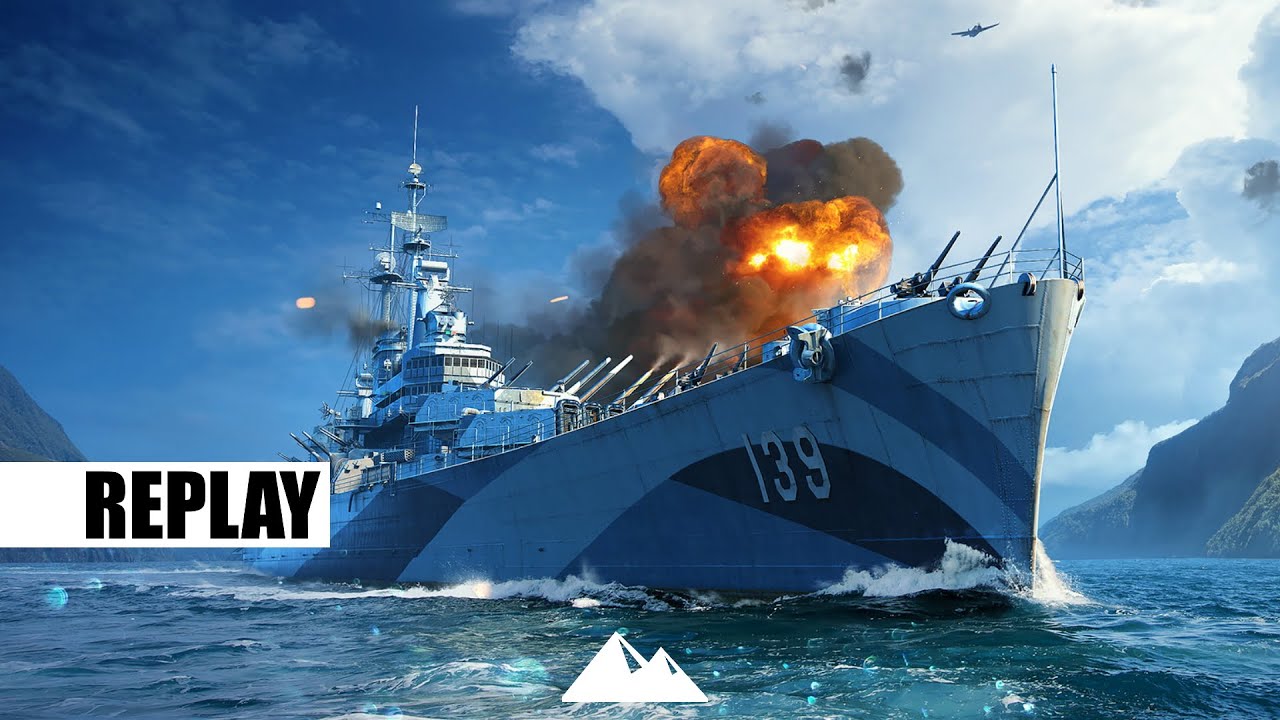 SALEM, starkes Stellungsspiel im Verlustgefecht! - World of Warships | [Replay] [Deutsch] [60fps]