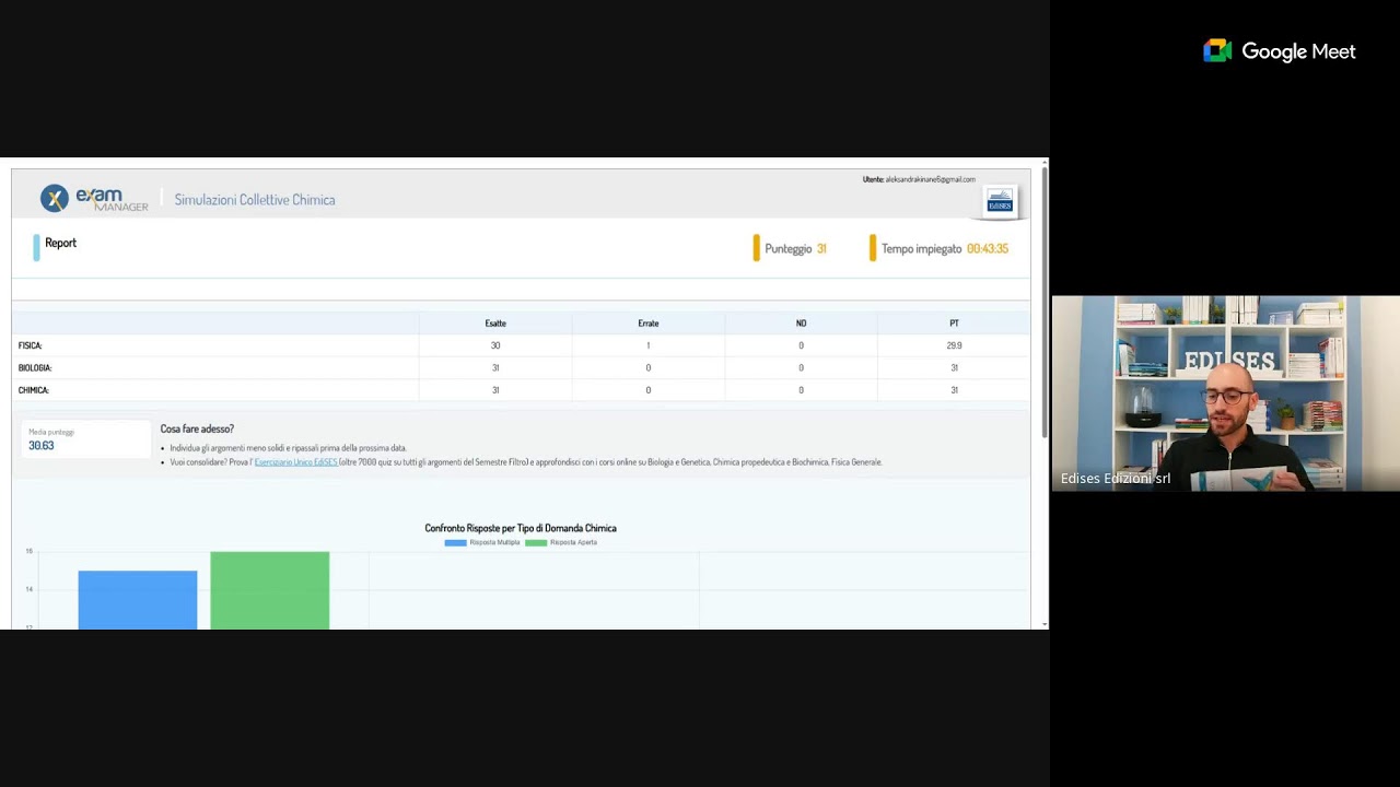 Simulazione collettiva semestre filtro di medicina con Aleksandra @ale_medtest_tutor