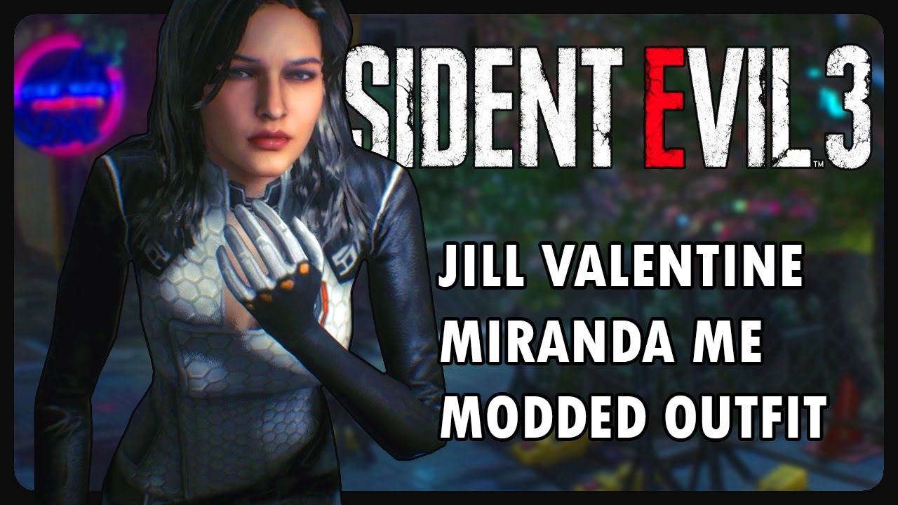 I Didn't Realise MIRANDA from ME was so FIRE! | Resident Evil 3 Remake [MODDED OUTFIT]