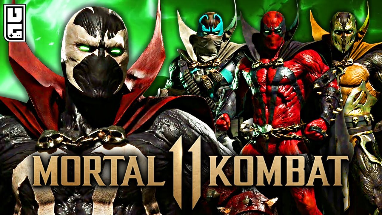 Mortal Kombat 11 - ALL Spawn Skins, Intros & Victory Poses!! (First look)