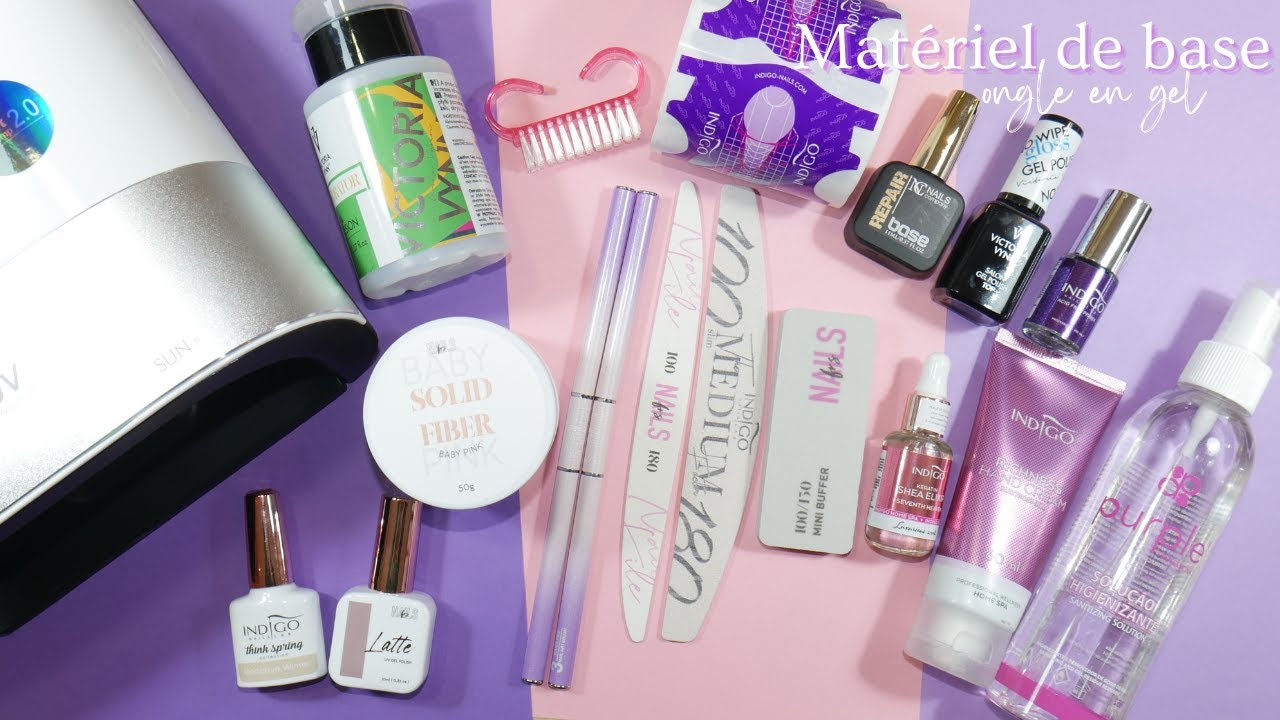 MATERIEL DE BASE POUR DEBUTER LES ONGLES EN GEL 💅🏼
