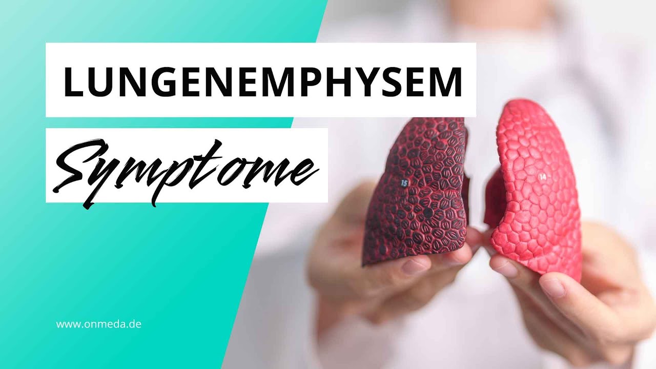 Lungenemphysem: Das sind typische Symptome