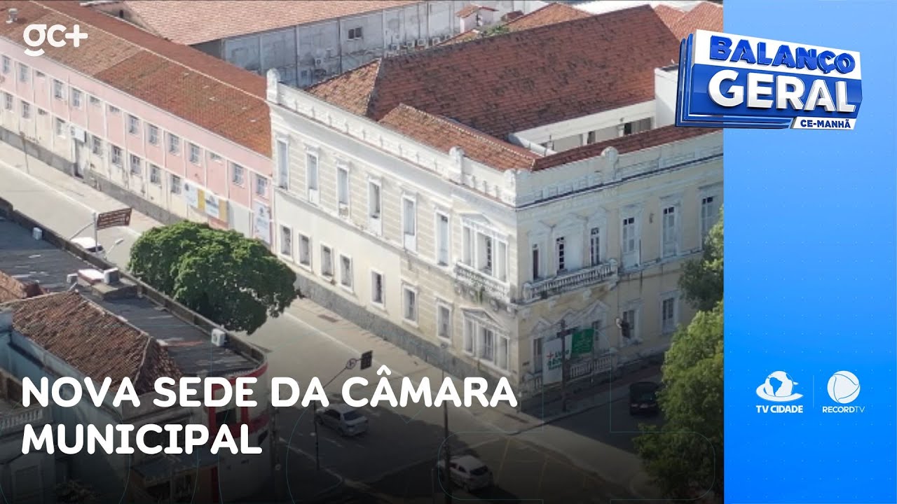 Nova sede da Câmara Municipal será em prédio de antigo clube no Centro | Balanço Geral da Manhã