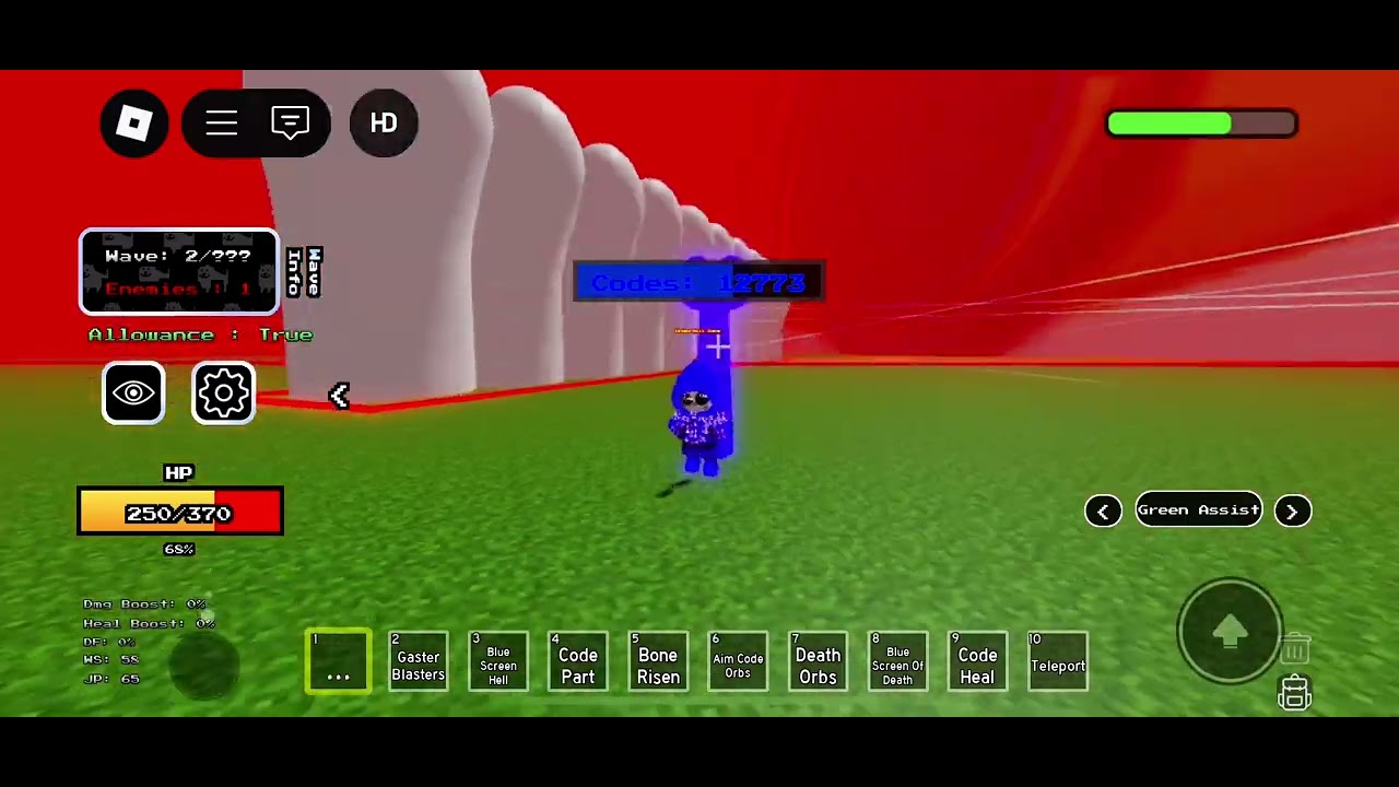 Funni ops:reborn [Showcasing Shattered dream, bluescreen sans]