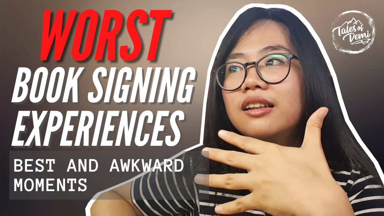WORST BOOK SIGNING EXPERIENCES, BEST & AWKWARD MOMENTS | AnakniRizal