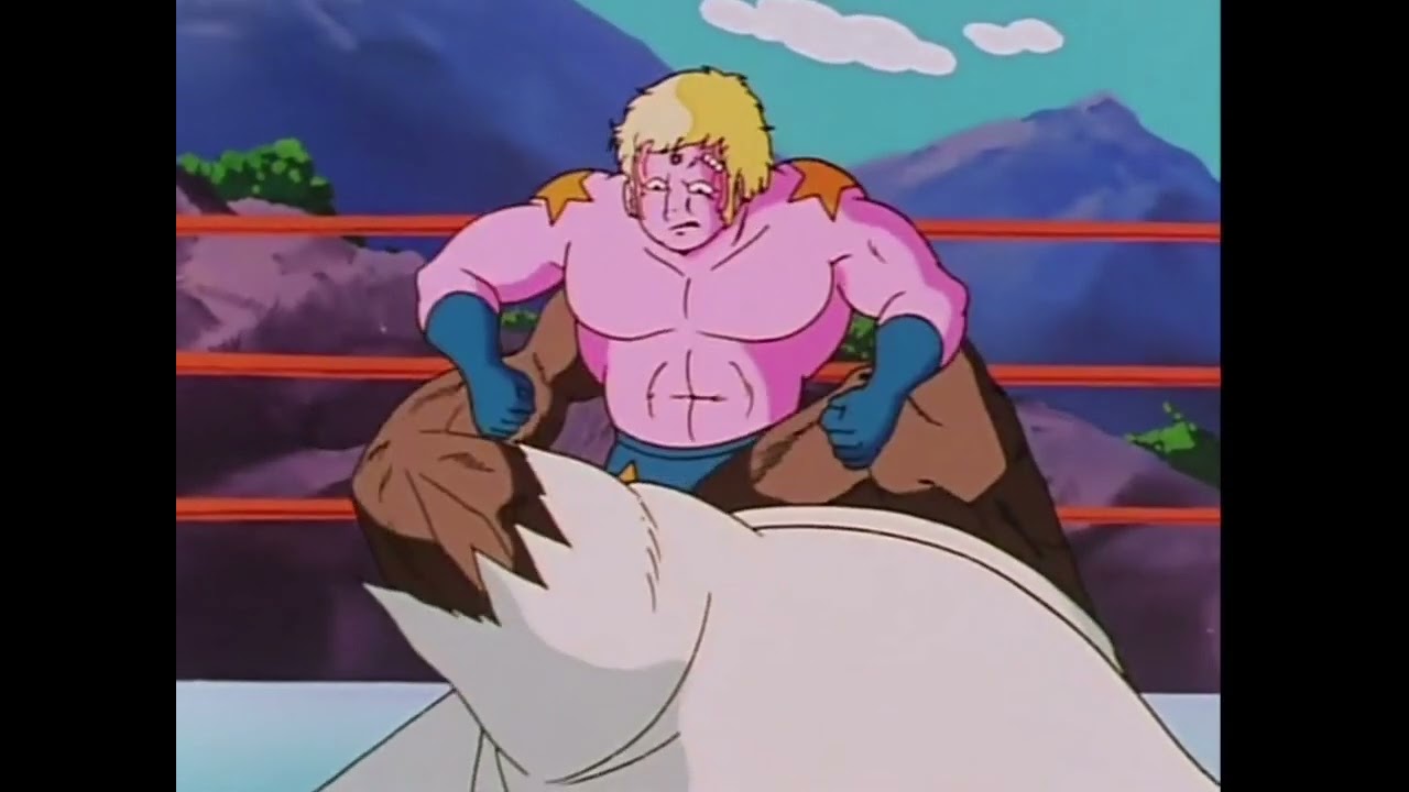 Terryman Defeats The Mountain. Kinnikuman Classic Series 1983 (テリーマン vs ザ・マウンテン)
