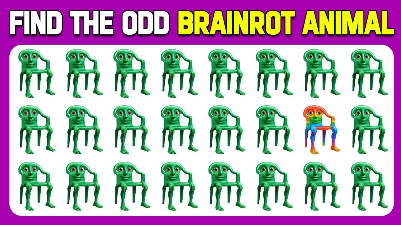 Find the ODD One Out Brainrot Animals Edition | Tim Gaming