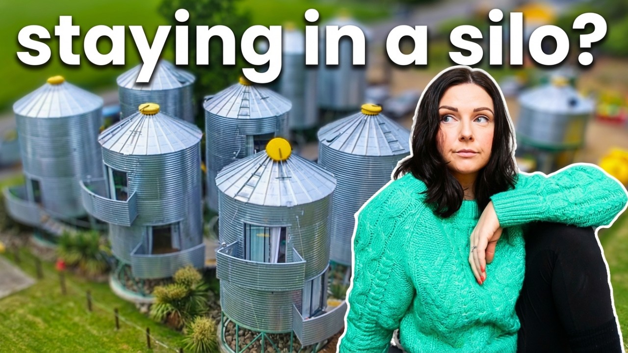 I Stayed in an OMG AirBNB Silo in New Zealand's Banks Peninsula