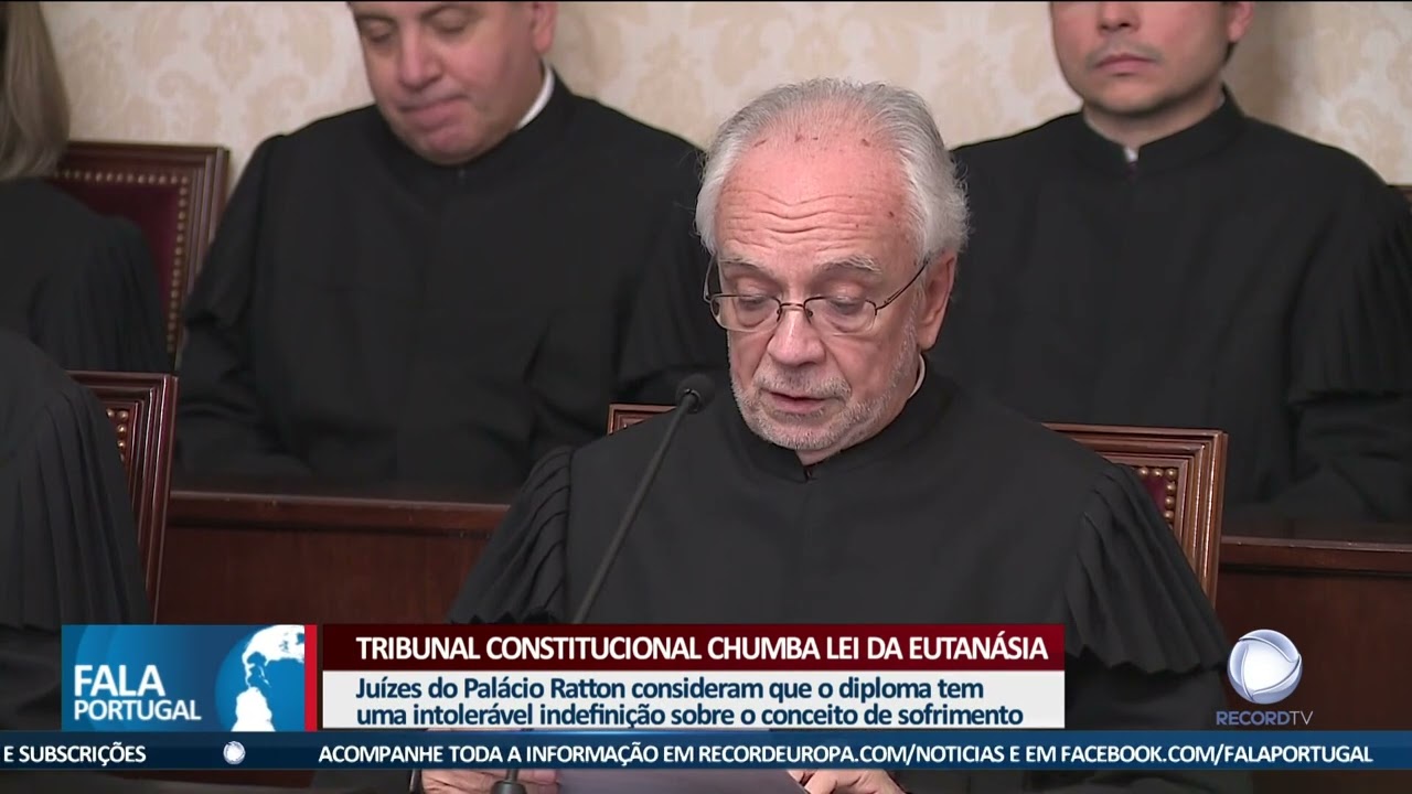 Tribunal Constitucional chumba lei da eutanásia