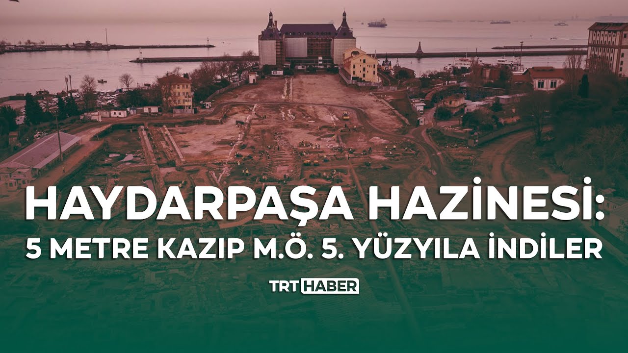 Haydarpaşa hazinesi: 5 metre kazıp M.Ö. 5. yüzyıla indiler