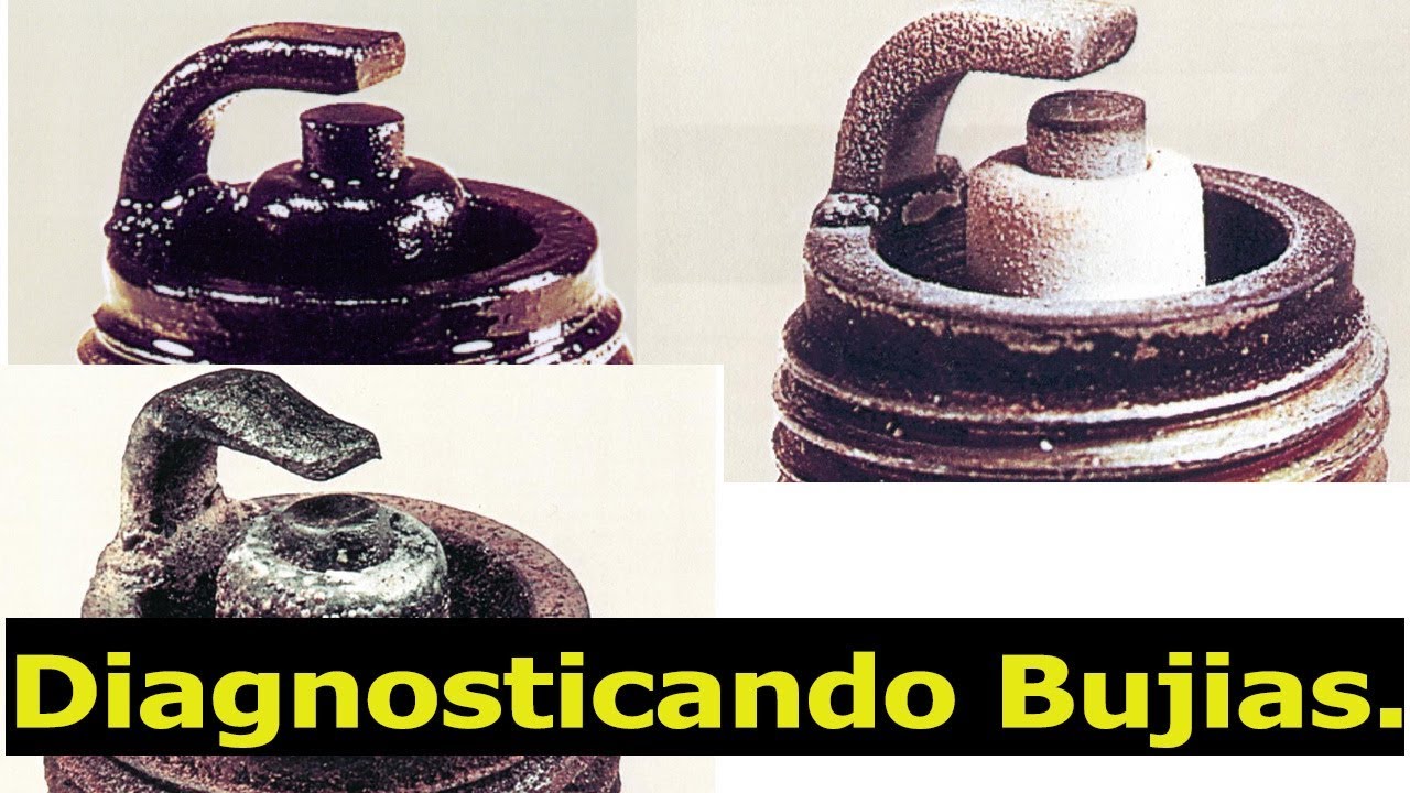 ¿Que indica el color de la bujía? Revisar motor con las bujías.