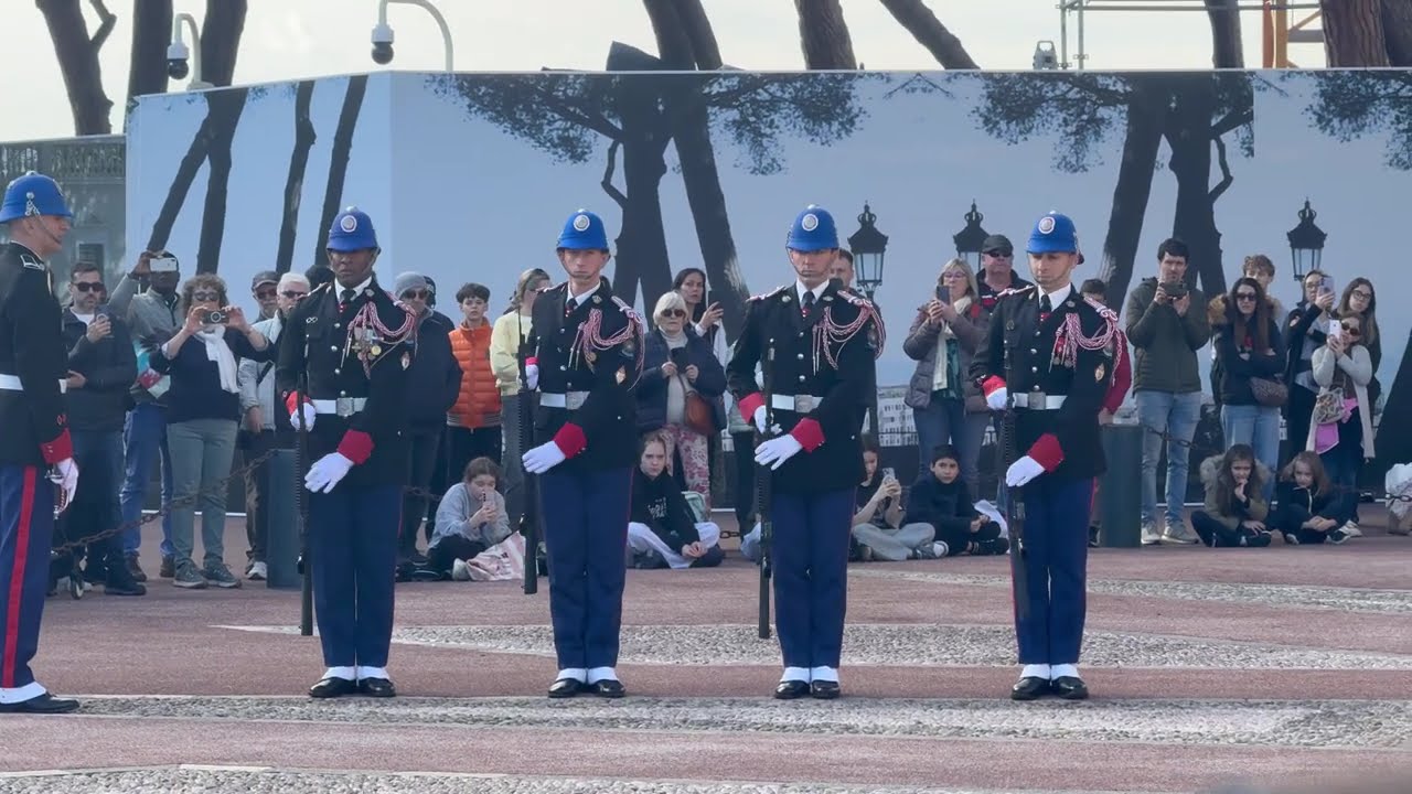 We Saw the Guard Change at the Prince’s Palace in Monaco! 12/02/2026