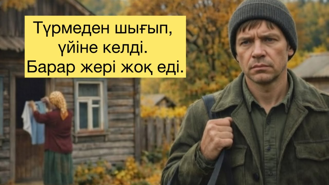 Түрмеден шығып, үйіне келді. Барар жері жоқ еді.