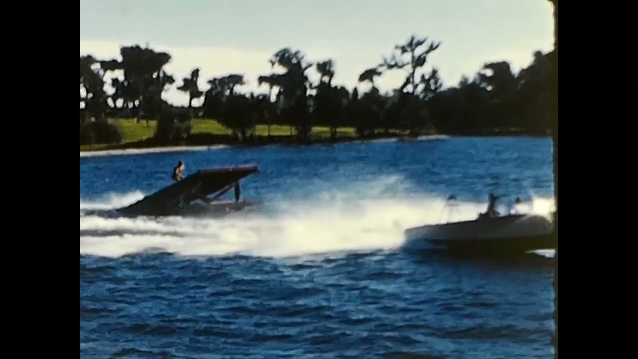 Jan. 1955 Cypress Gardens Water Ski Show
