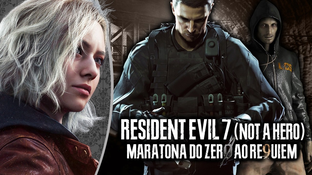 AO VIVO: Jogando RESIDENT EVIL 7 (DLC 