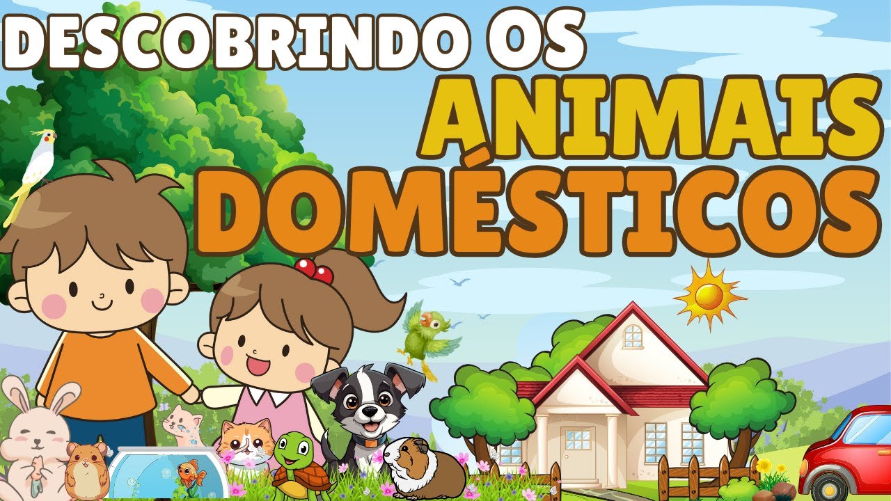 Animais domésticos para crianças# Melhores animais domésticos, Animal de estimaçāo