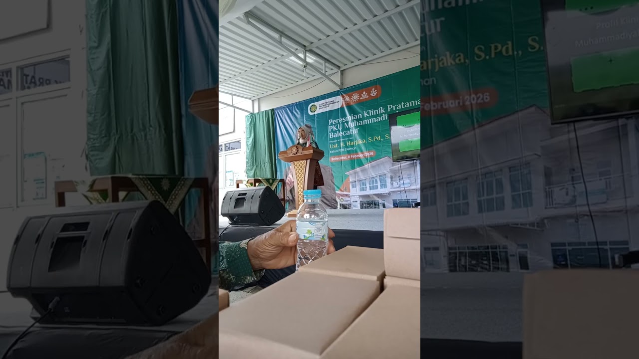 Peresmian (02)  Klinik Pratama PKU Muhammadiyah Balecatur || Ust. Harjaka S.PdS Ag, MA #mzenenglish 