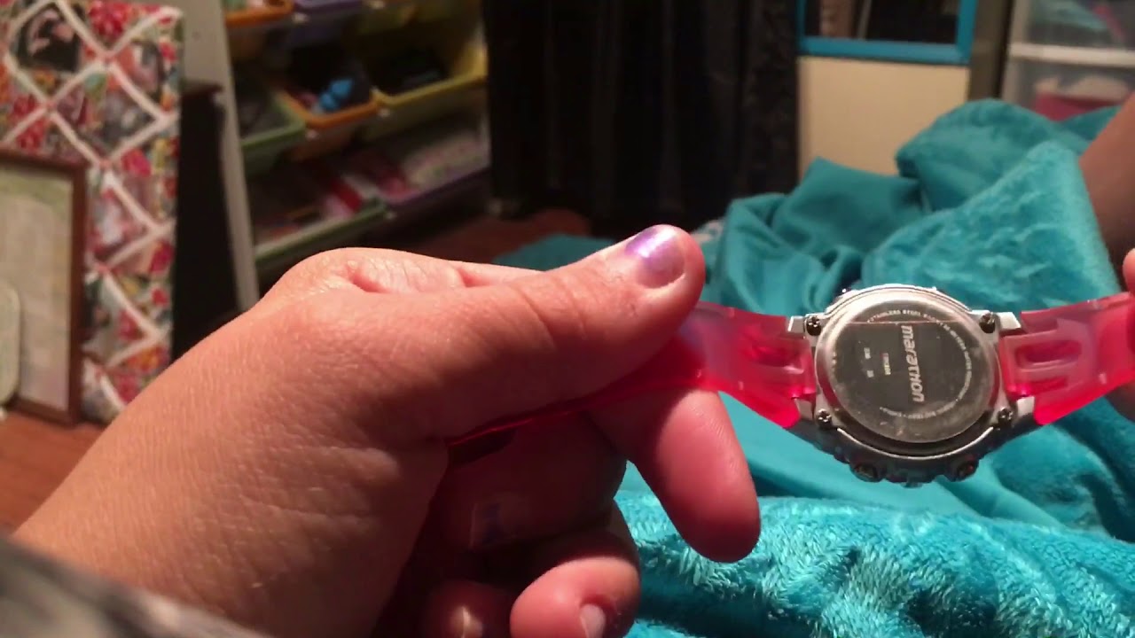 HOW TO SET YOUR TIMEX MARATHON WATCH!!