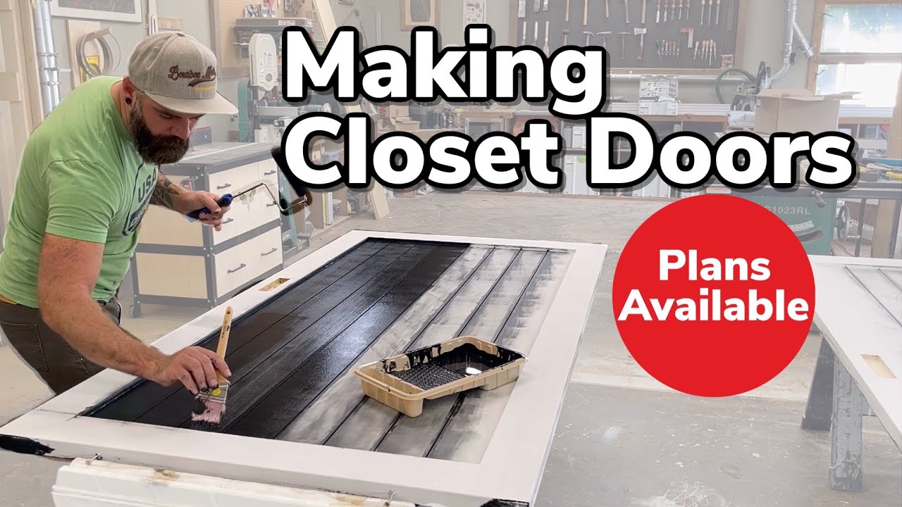 Easy Closet Doors || You Can Make These