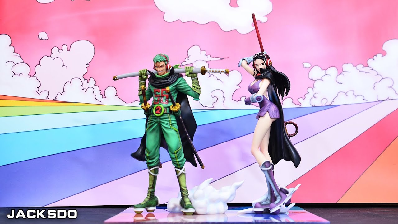 【OPEN BOX】MUGIWARA56 Part2 Zoro & Robin GK GERMA 66