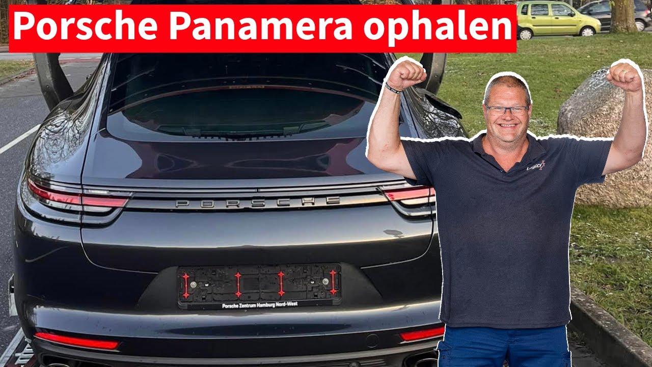 DIKKE Porsche Panamera ophalen in Duitsland - Vlog 72