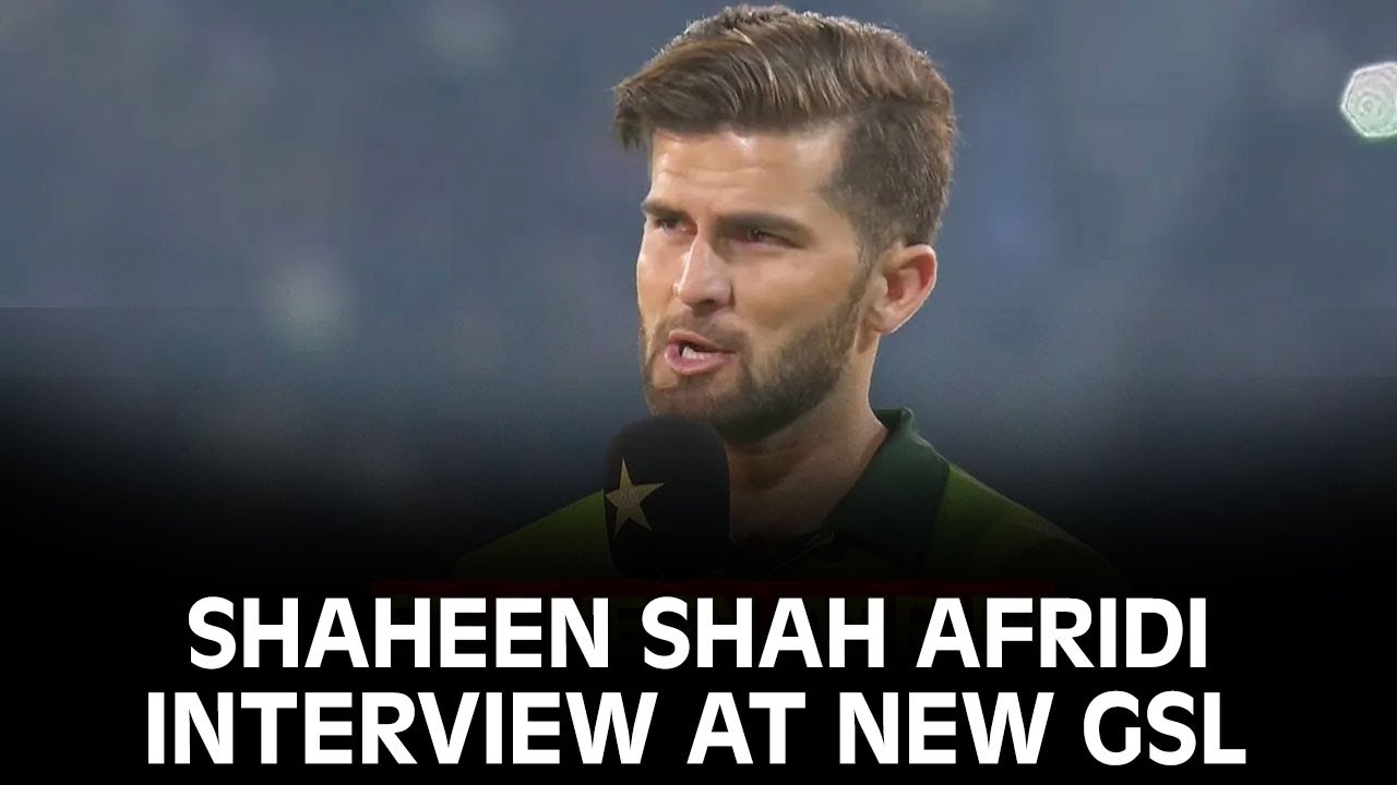 Shaheen Afridi Interview | Grand Inauguration of the Newly Built Gaddafi Stadium | PCB | MA2K