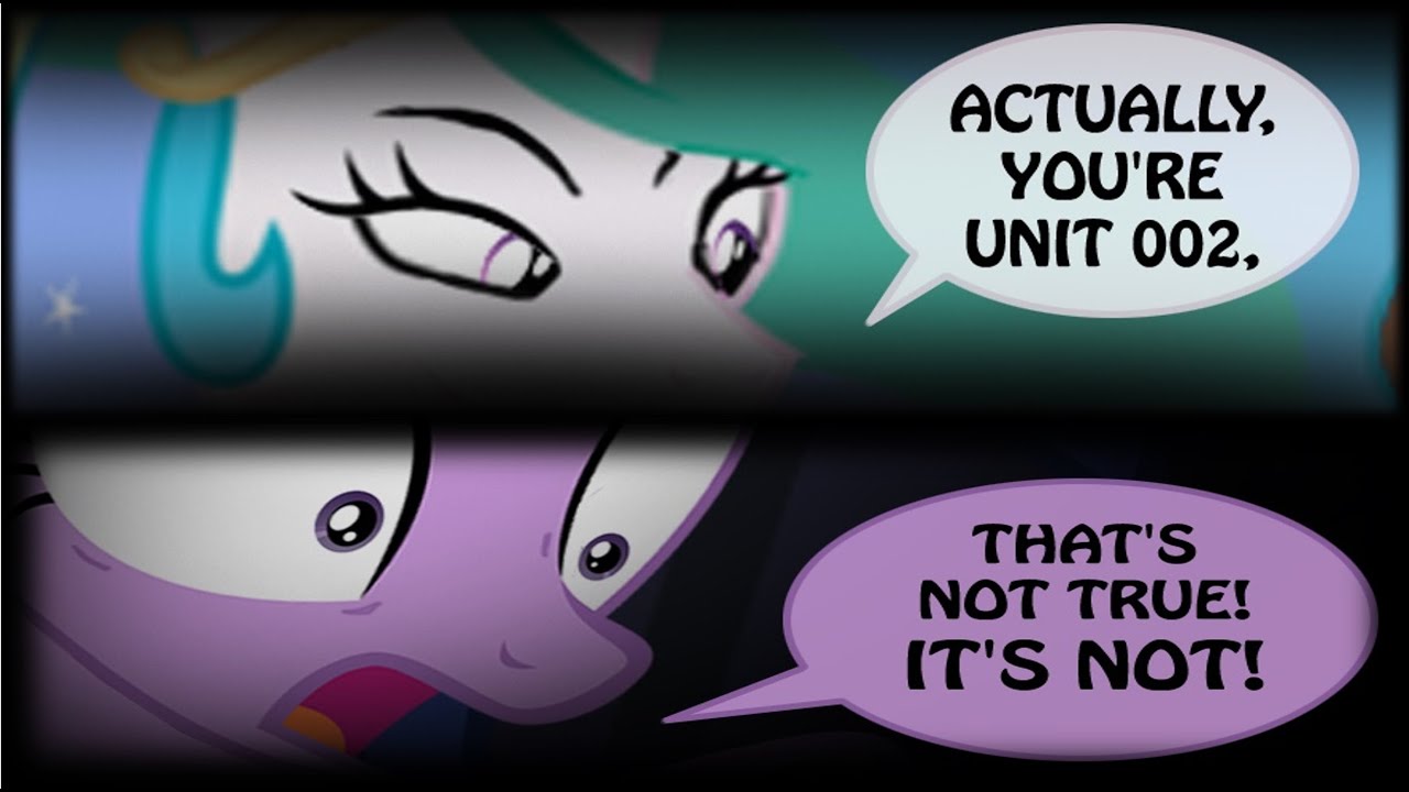 [MLP Halloween Comic Dub] UNIT 002 (МЁРНАЯ И СМЕШНАЯ КОМЕДИЯ)