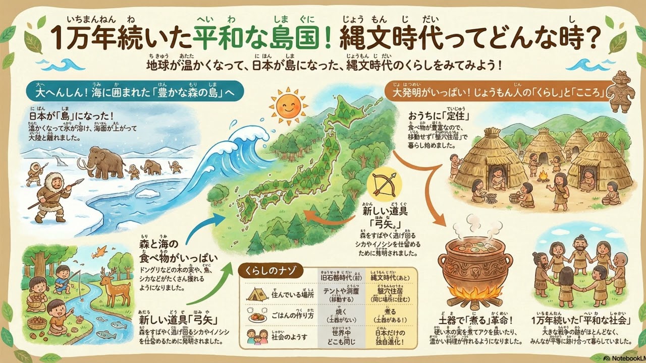 『小学生向け』縄文時代について