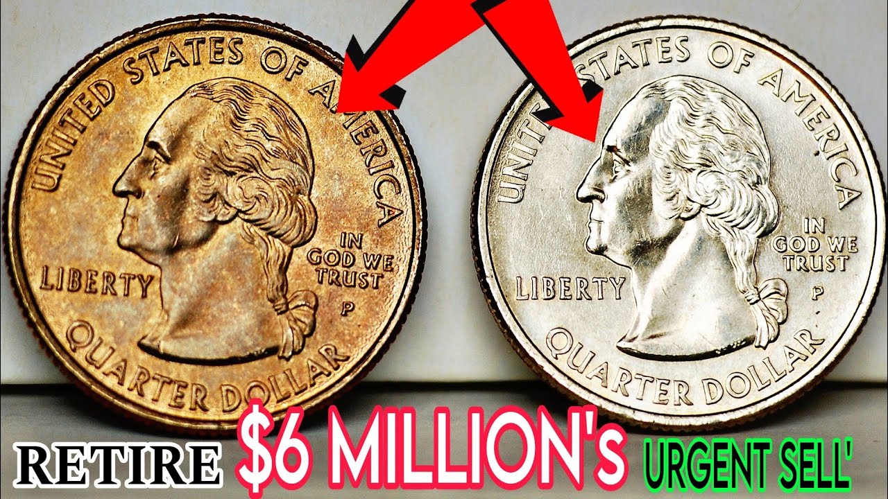 Top 7 Ultra Collactable Silver Quarter Dollar Coins that Could make you Rich!!