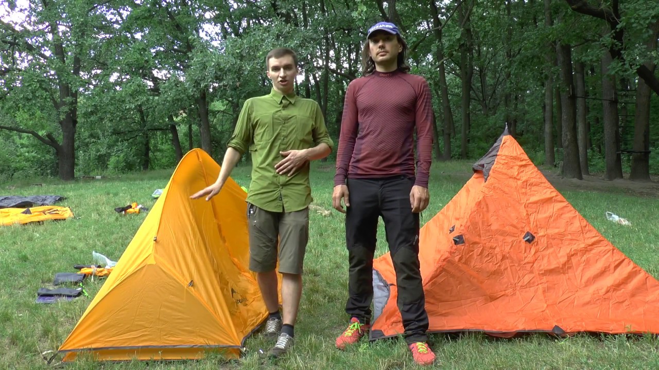 Легкие палатки Naturehike Cycling I 20D и PYRAMID I 20D SILICONE