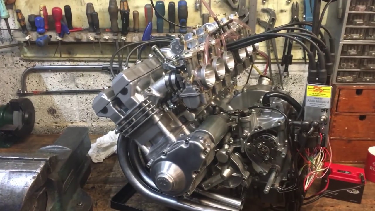 Millyard Honda 374cc six cylinder engine First Start
