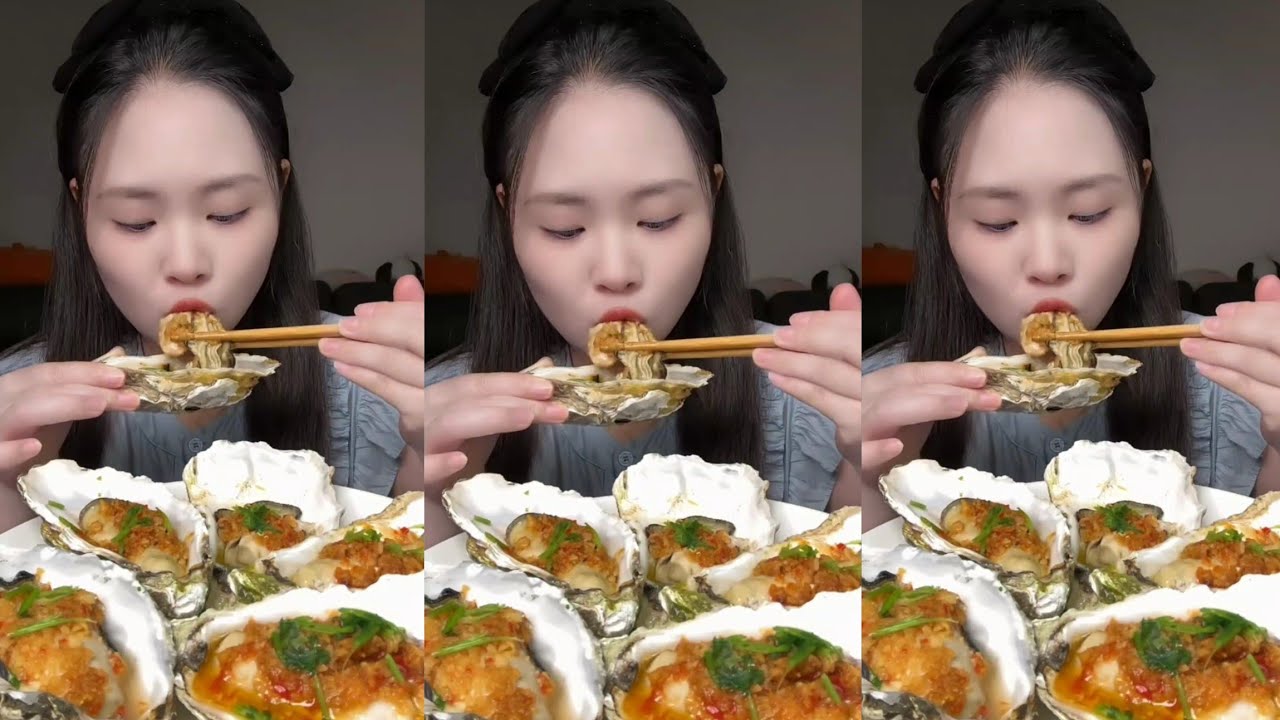 Eating oysters 🦪🦪Seafood 🦞🦞 spicy shrimp 🍤🍤#mukbang #oysters #delicious #seafood