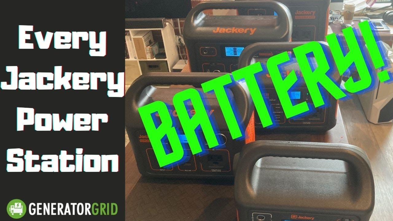 Jackery 160 vs 240 vs 300 vs 500 vs 1000 Ranked & Reviewed!