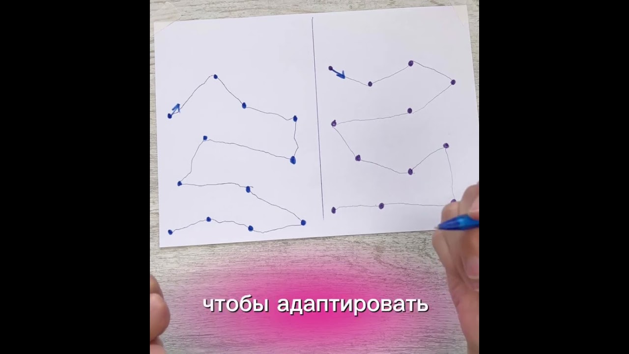 Нейрогимнастика Рисование двумя руками