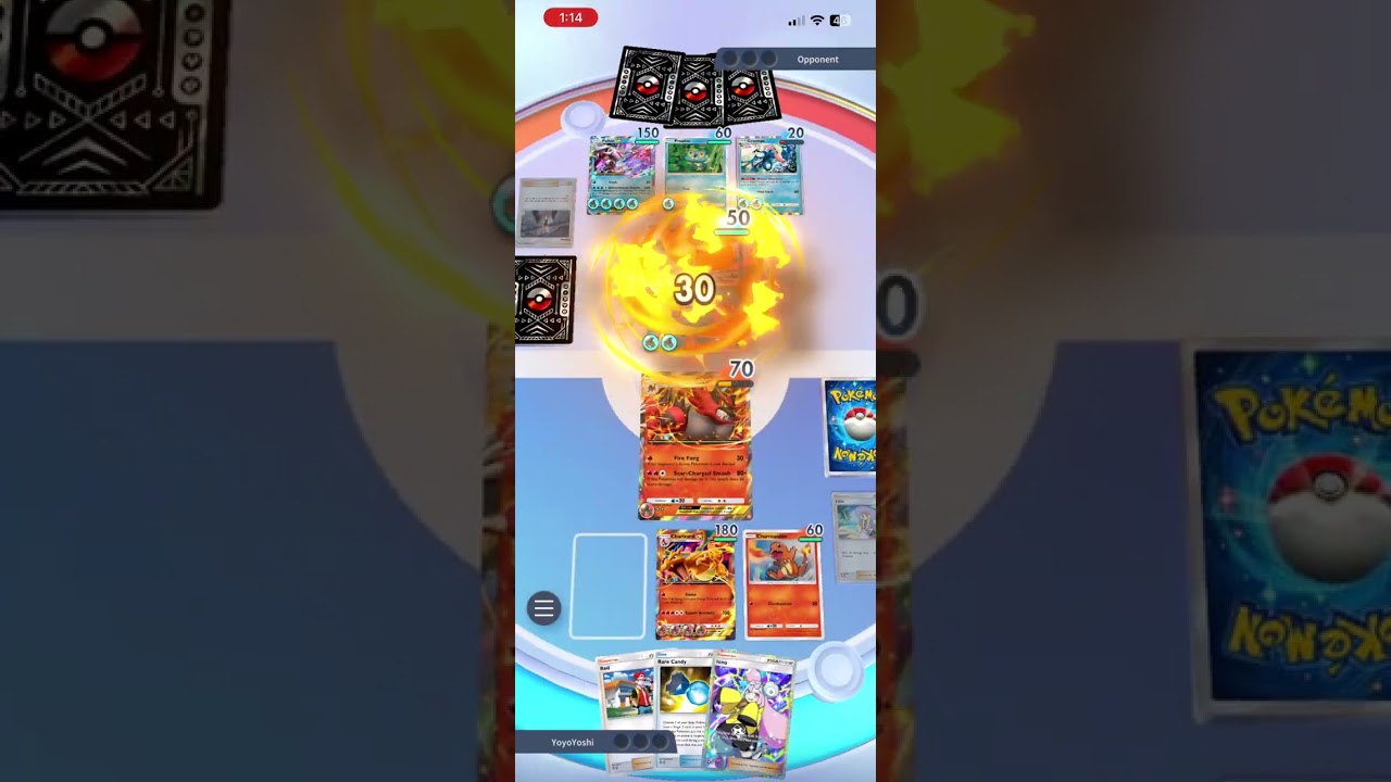 Pokemon TCG Pocket: Как победить Палкию (ex) и Артикуно (ex) с помощью Огня (Экспертный одиночный...