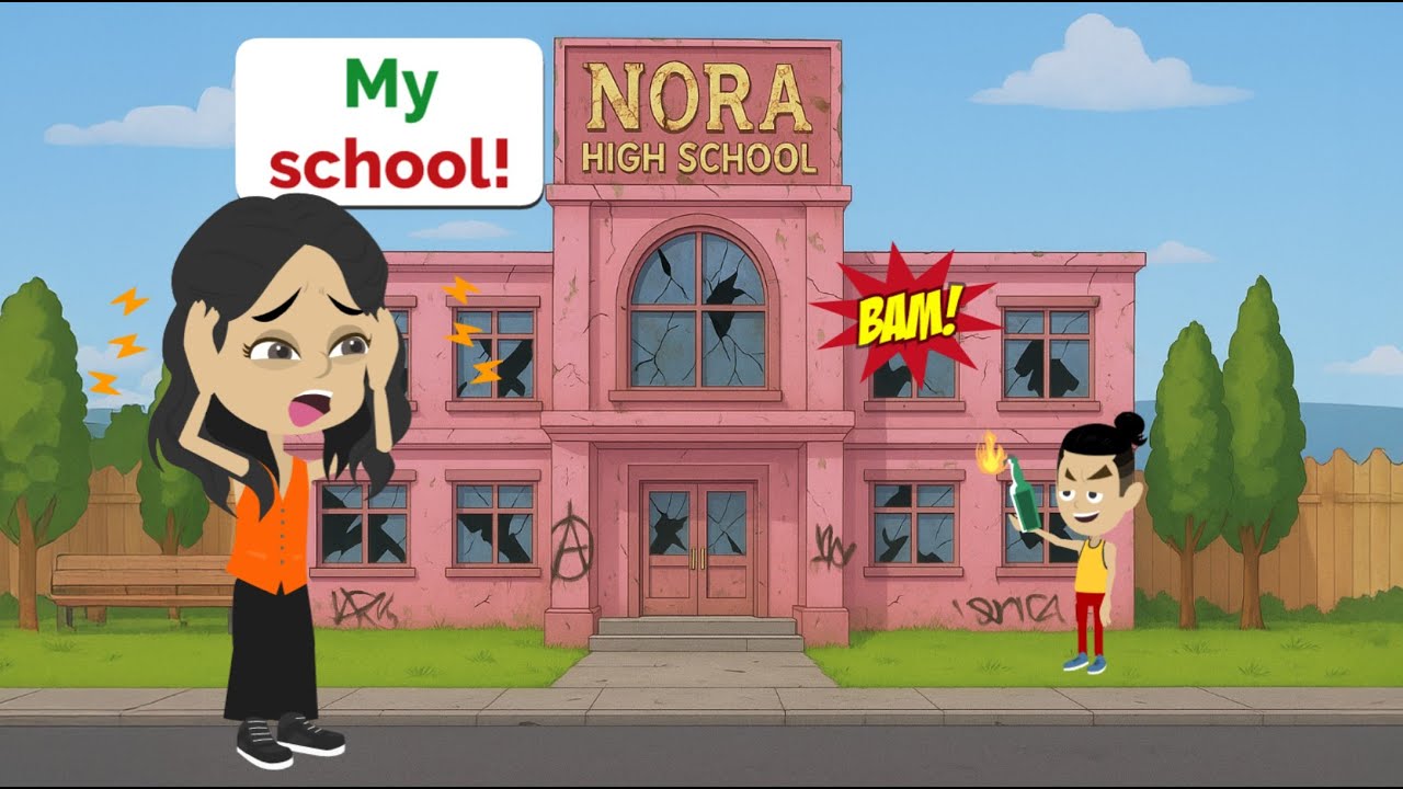 The end of Nora's School... | English With Nora