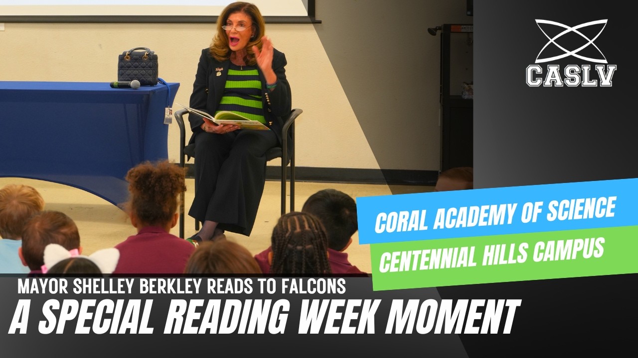 A Special Reading Week Moment: Mayor Shelley Berkley Reads to Falcons