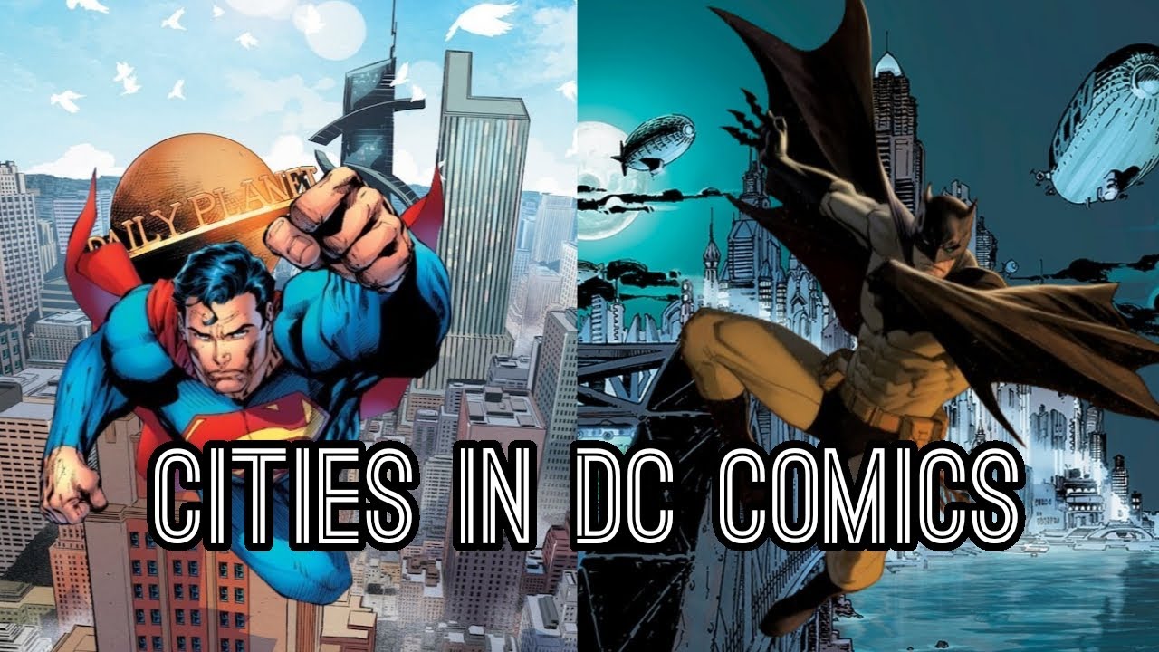 Where Should Cities in DC Comics be Located?